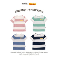 Mooi X Jumbo Kaos Anak Unisex T-shirt Striped Kids
