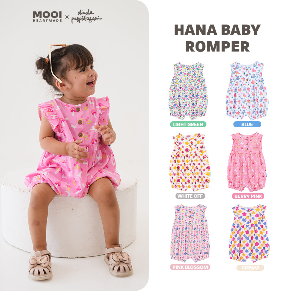 Mooi X Dinda Puspitasari Jumper Bayi Hana Romper Baby