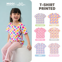 Mooi X Dinda Puspitasari Atasan Anak Perempuan T-shirt Tee