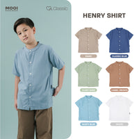 Mooi Kemeja Anak Laki-laki Henry Shirt