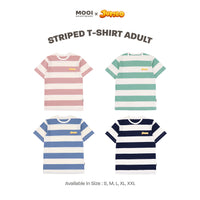 Mooi x Jumbo Kaos Dewasa Tshirt Striped Adult
