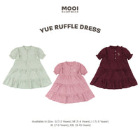 Mooi Dress Anak Perempuan Yue Ruffle Dress