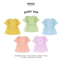 Mooi Atasan Anak Perempuan Audy Top