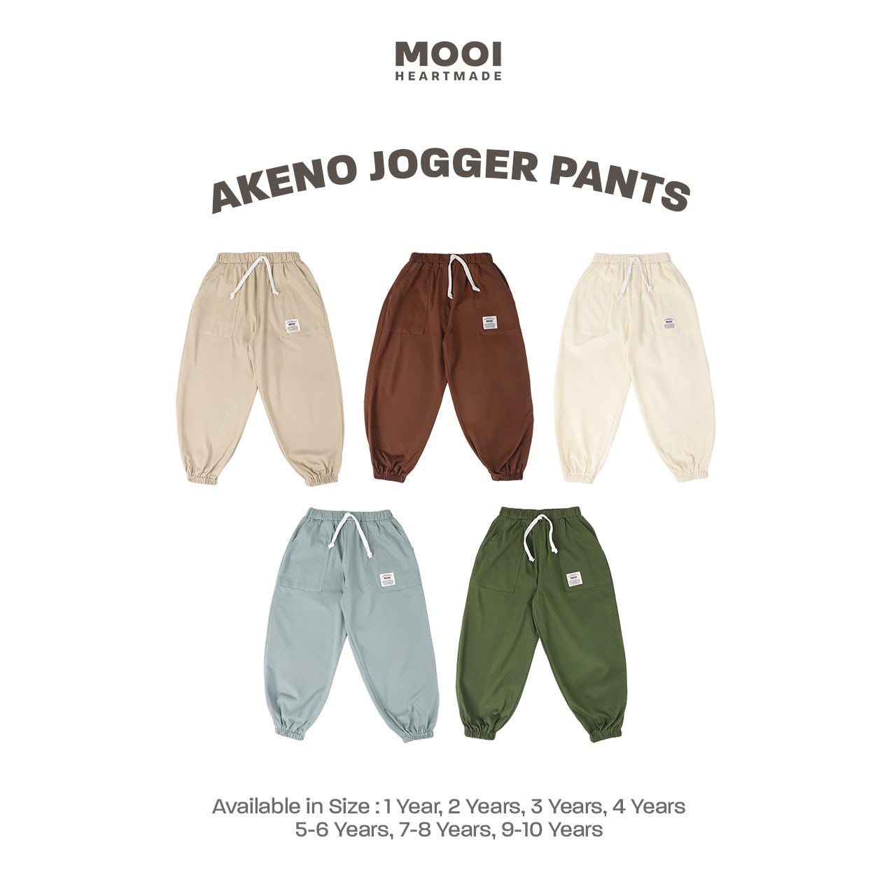 Mooi Celana Jogger Anak Akeno Jogger Pants Kids