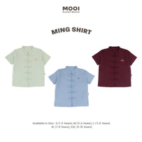 Mooi Kemeja Anak Laki-Laki Ming Shirt