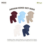 Mooi Arham Koko Set Setelan Koko Anak Raya Collection