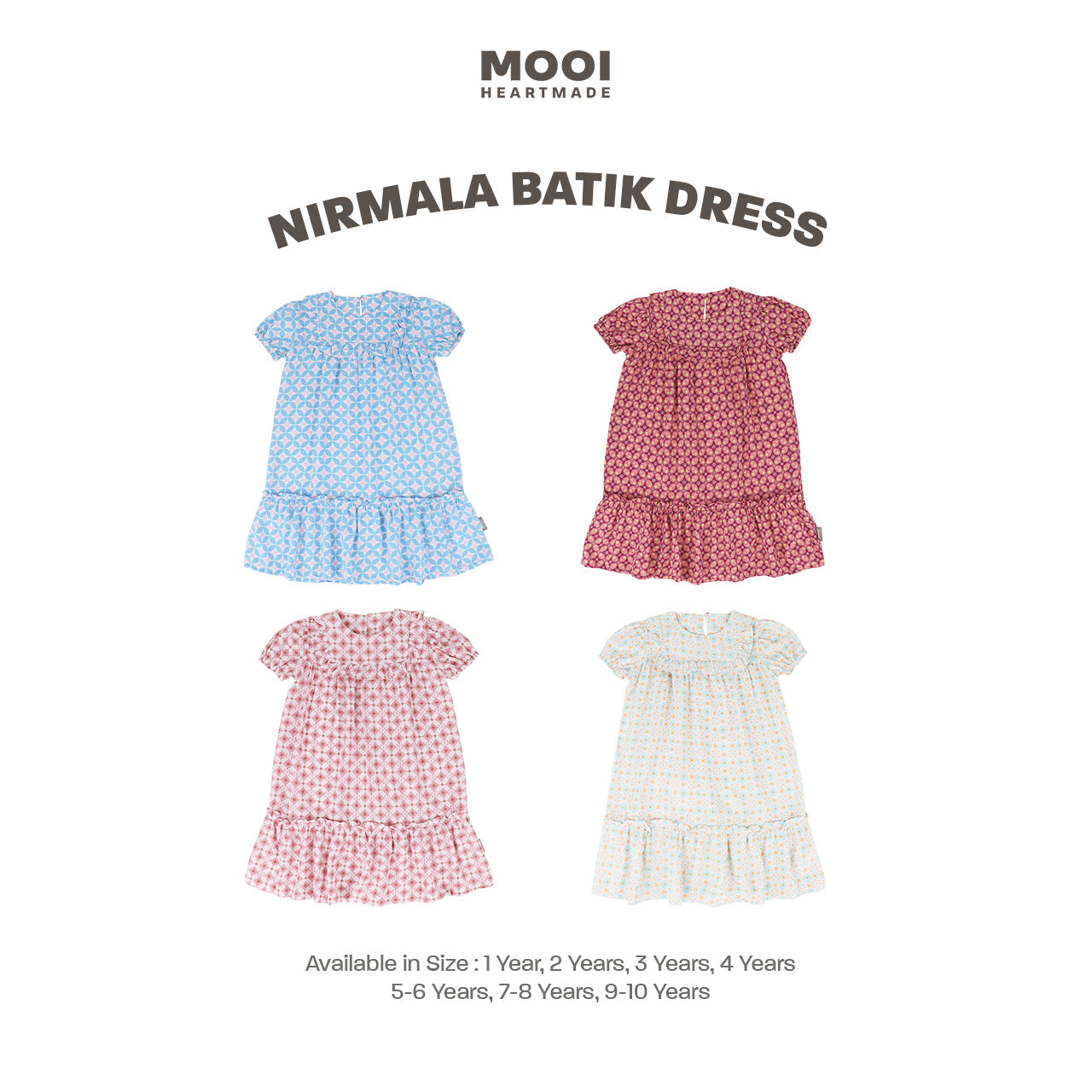 Mooi Dress Anak Perempuan Nirmala Batik Dress