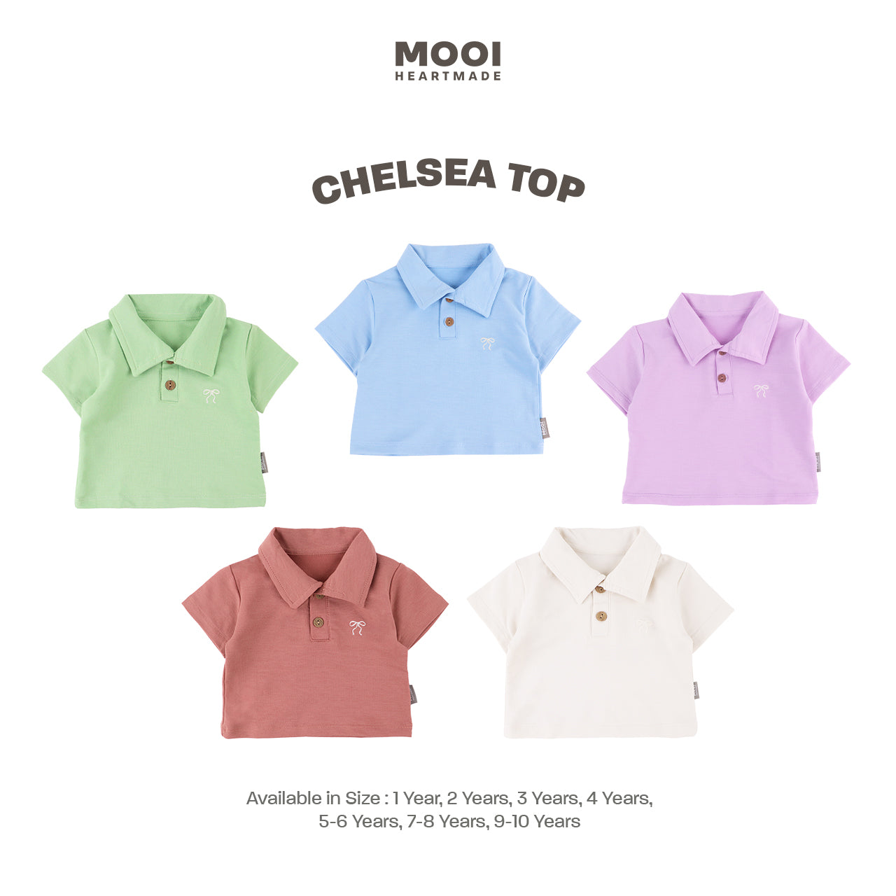 Mooi Atasan Anak Perempuan Chelsea Top