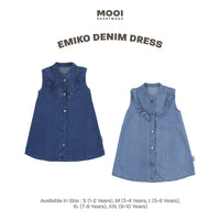 Mooi Dress Jeans Anak Emiko Denim Dress