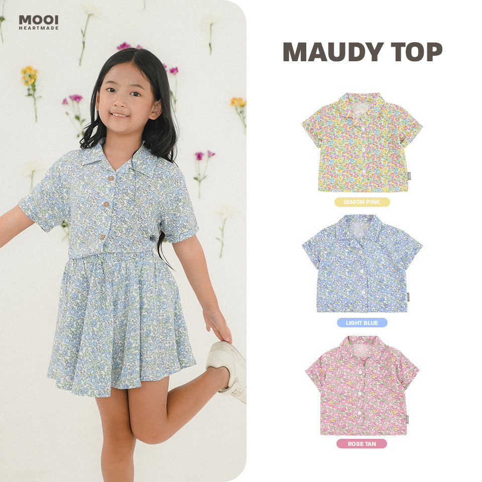 Mooi Atasan Anak Perempuan Maudy Top