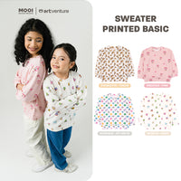 Mooi Artventure x Illustrator Printed Sweater Anak