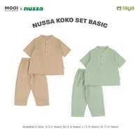 Mooi X Nussa Koko Set Basic Setelan Koko Anak Raya Collection