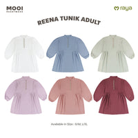 Mooi Tunik Wanita Atasan Wanita Reena Tunik