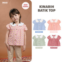 Mooi Atasan Batik Anak Perempuan Kinarih Batik Top