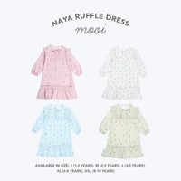 Mooi Dress Anak Perempuan Naya Ruffle Dress