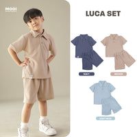 Mooi Setelan Anak Laki-Laki Comfy Luca Set