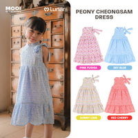 Mooi Dress Anak Perempuan Lunar Collection Peony Cheongsam Dress