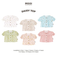 Mooi Atasan Anak Perempuan Daisy Top