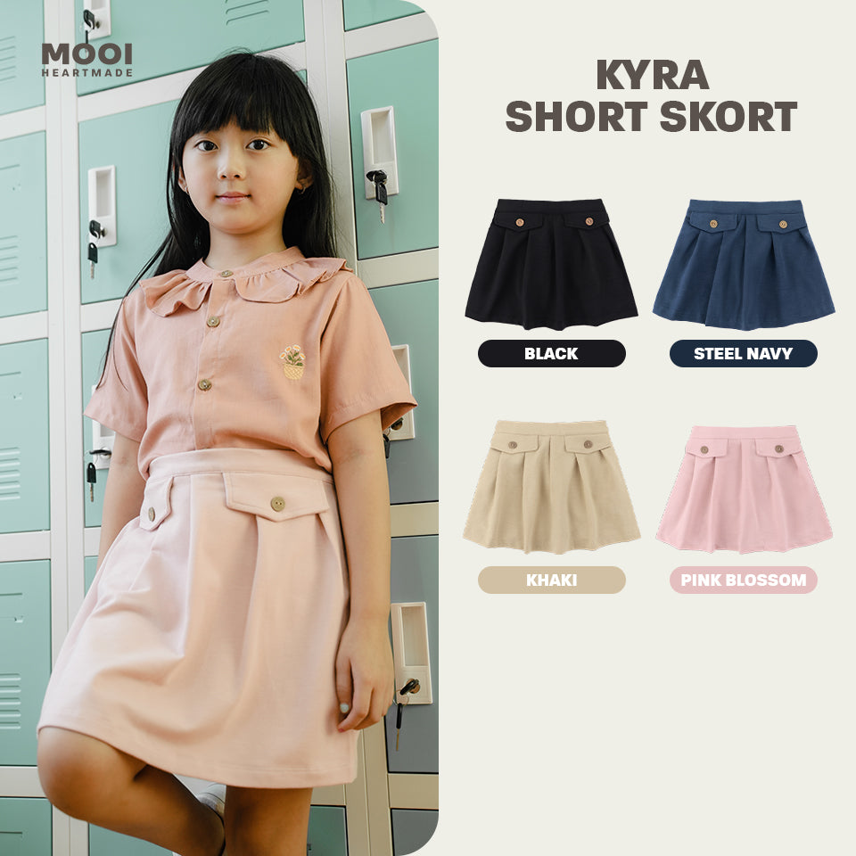 Mooi Rok Celana Skort Anak Perempuan Kyra Skort Pants