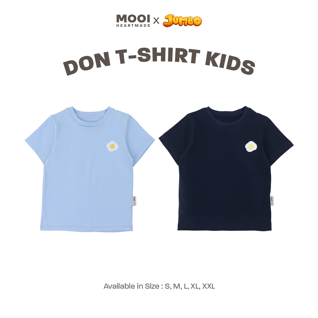 Mooi x Jumbo Kaos Anak Laki-laki Don T-shirt Kids