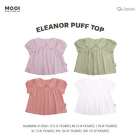 Mooi Atasan Anak Perempuan Eleanor Puff Top