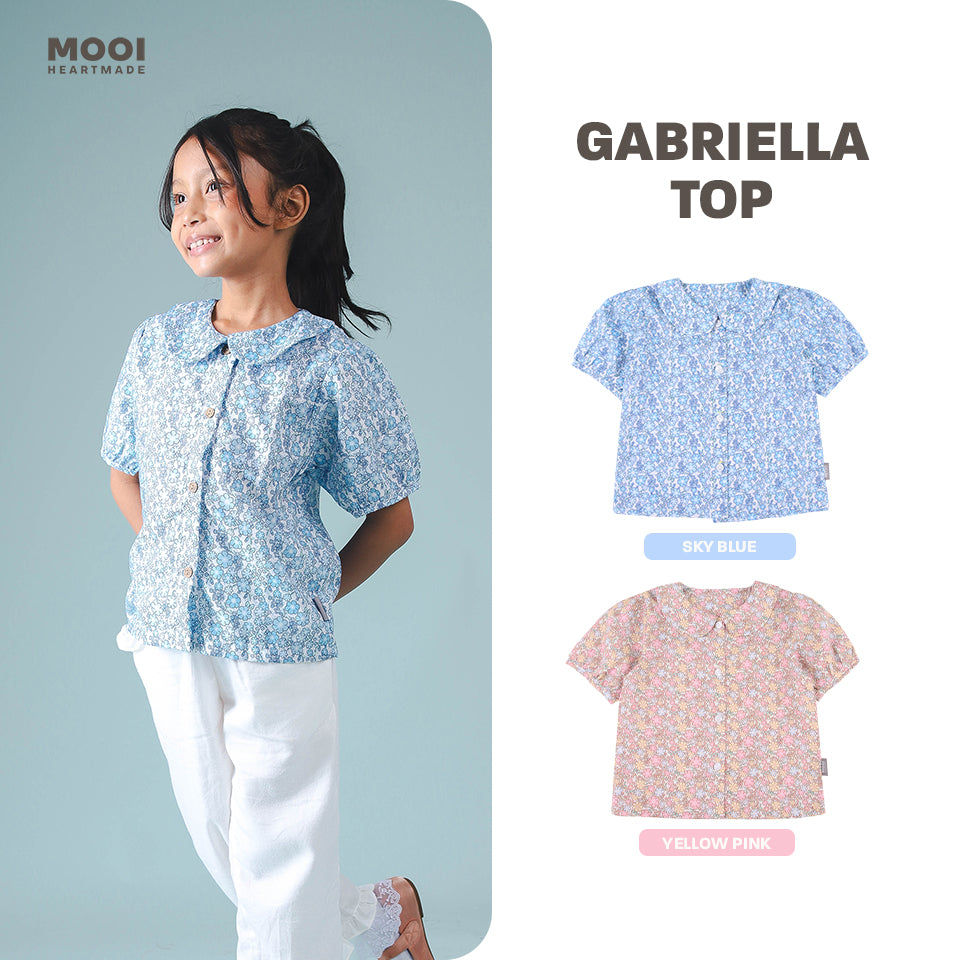 Mooi Atasan Anak Perempuan Gabriella Top