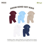 Mooi Adam Koko Set Setelan Koko Anak Raya Collection