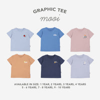 Mooi Kaos Anak Unisex Graphic Tee V1