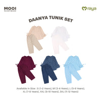 Mooi Setelan Anak Perempuan Raya Collection Daanya Tunik Set Sandya Series
