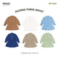 Mooi Tunik Wanita Atasan Wanita Raya Collection Alzena Tunic