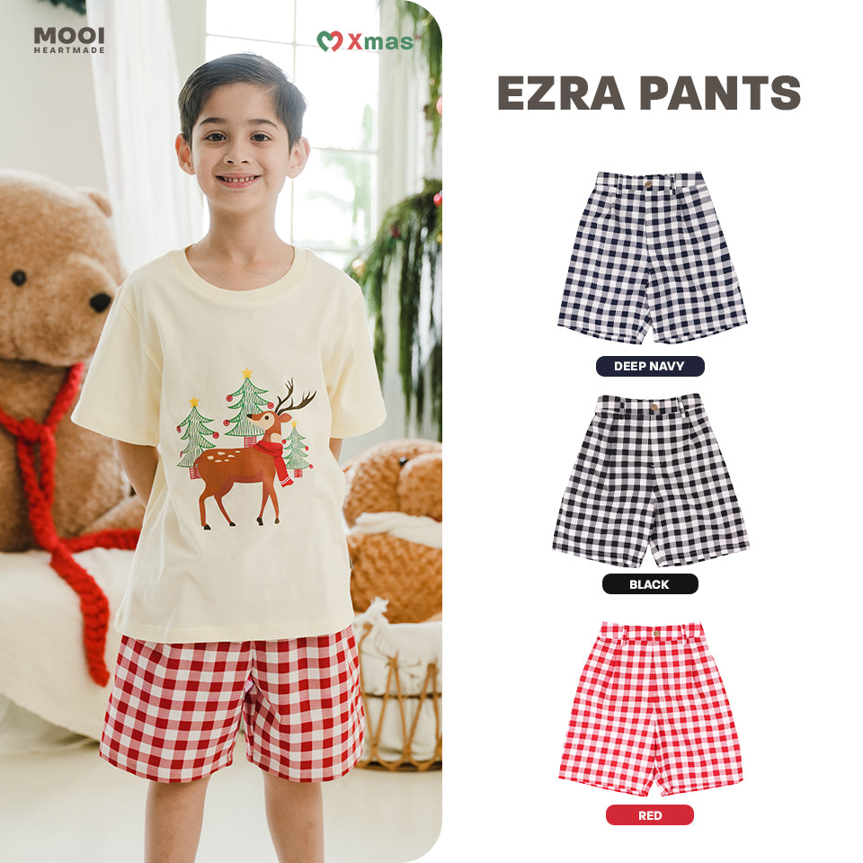 Mooi Celana Pendek Anak Laki-Laki Christmas Collection Ezra Pants