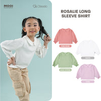 Mooi Atasan Anak Perempuan Rosalie Long Sleeve Shirt