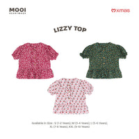 Mooi Atasan Anak Perempuan Christmas Collection Lizzy Top