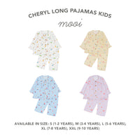 Mooi Piyama Panjang Anak Baju Tidur Cheryl Anak Long Pajamas Kids