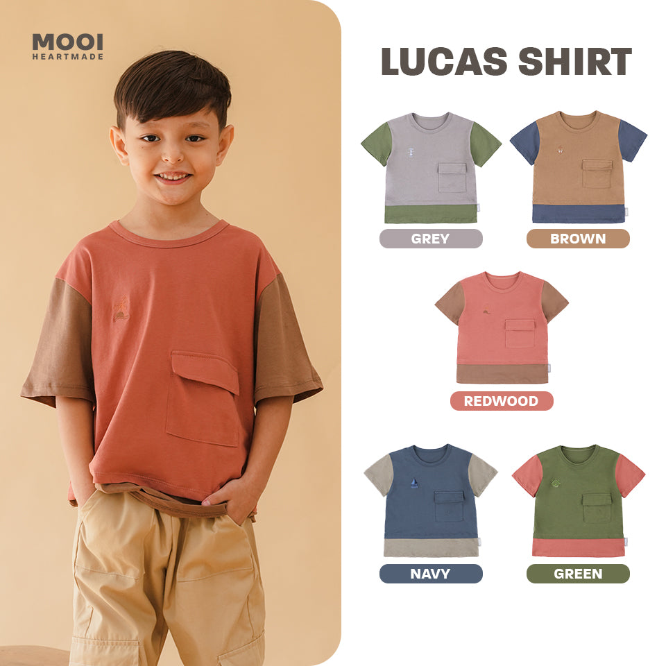 Mooi Kaos Anak Lucas Shirt