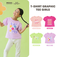 Mooi X Dinda Puspitasari Kaos Anak Perempuan T-shirt Graphic Tee Girls