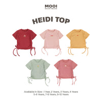 Mooi Atasan Anak Perempuan Heidi Top
