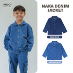 Mooi Jaket Jeans Anak Naka Denim Jacket