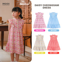 Mooi Dress Anak Perempuan Lunar Collection Daisy Cheongsam Dress