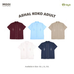 Mooi Atasan Pria Kemeja Pria Raya Collection Ashal Koko