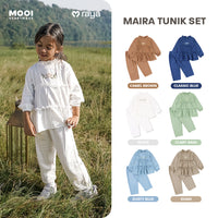 Mooi Setelan Anak Perempuan Raya Collection Maira Tunik Set