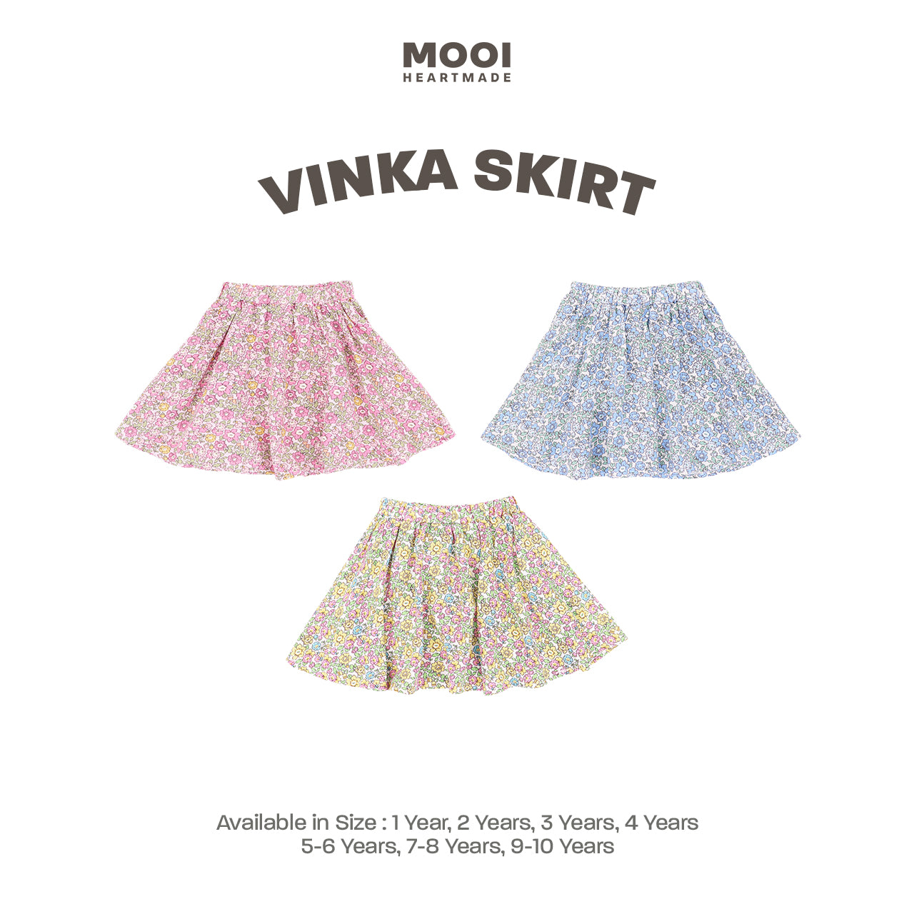 Mooi Rok Anak Perempuan Vinka Skirt