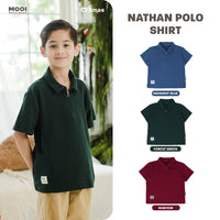 Mooi Kemeja Anak Laki-laki Christmas Nathan Polo Shirt