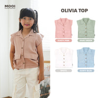 Mooi Atasan Anak Perempuan Olivia Top