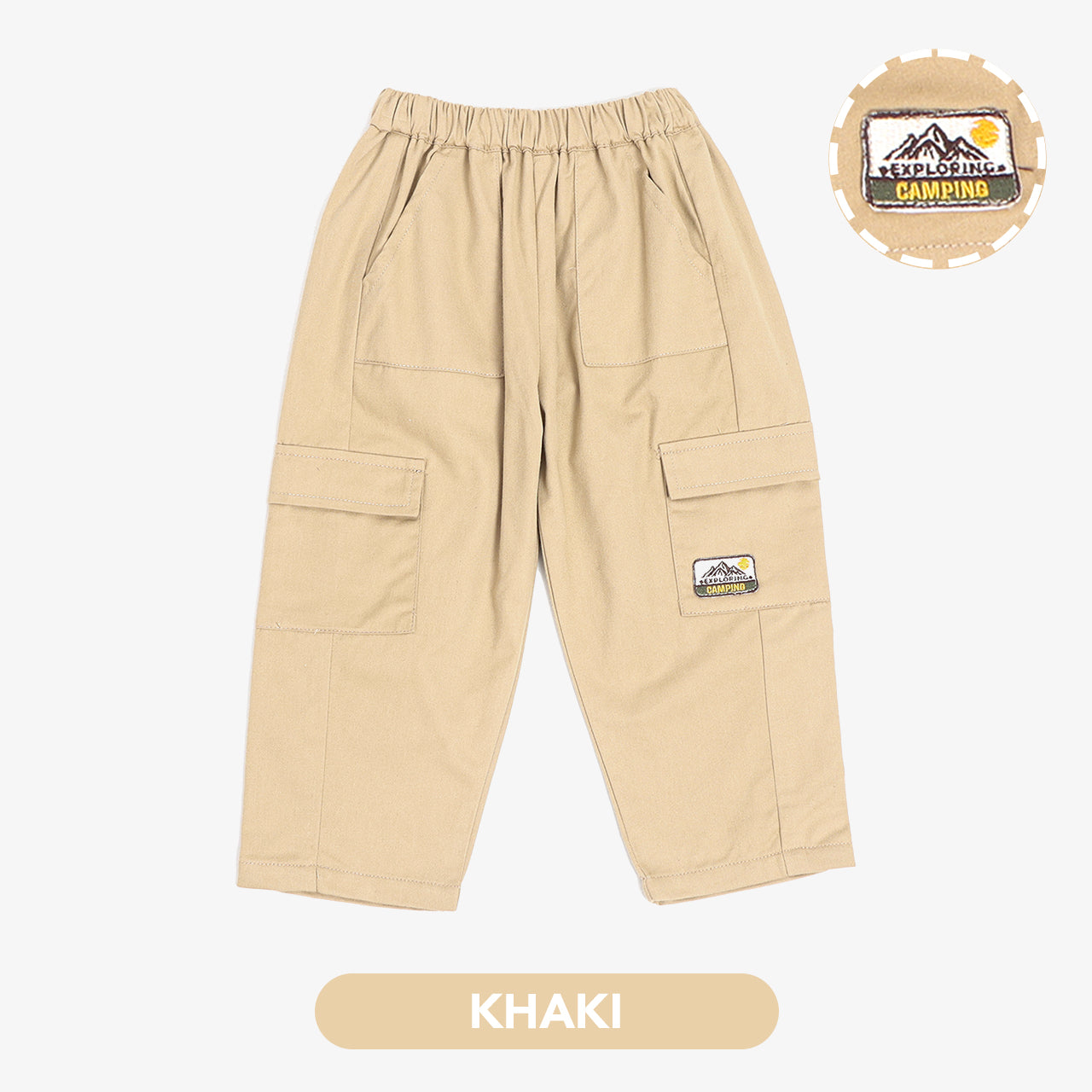 Mooi Celana Panjang Chinos Cargo Anak Dicky Long Cargo Chinos
