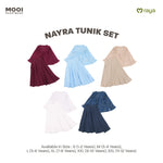 Mooi Setelan Anak Perempuan Raya Collection Nayra Tunik Set Zeina Series