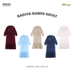 Mooi Dress Dewasa Raya Collection Sadiya Gamis Adult