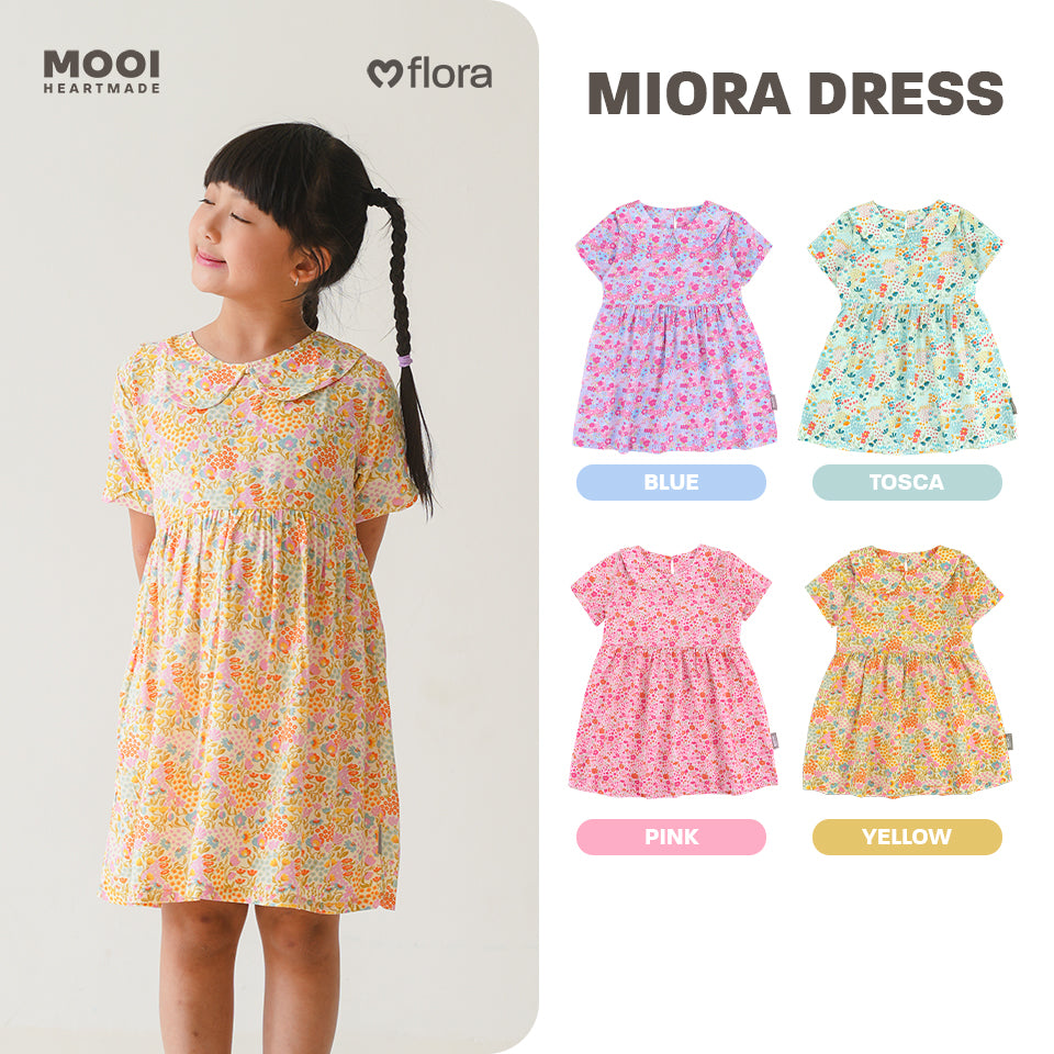 Mooi Dress Anak Perempuan Miora Dress