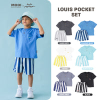 Mooi X Dinda Puspitasari Setelan Anak Louis Pocket Set