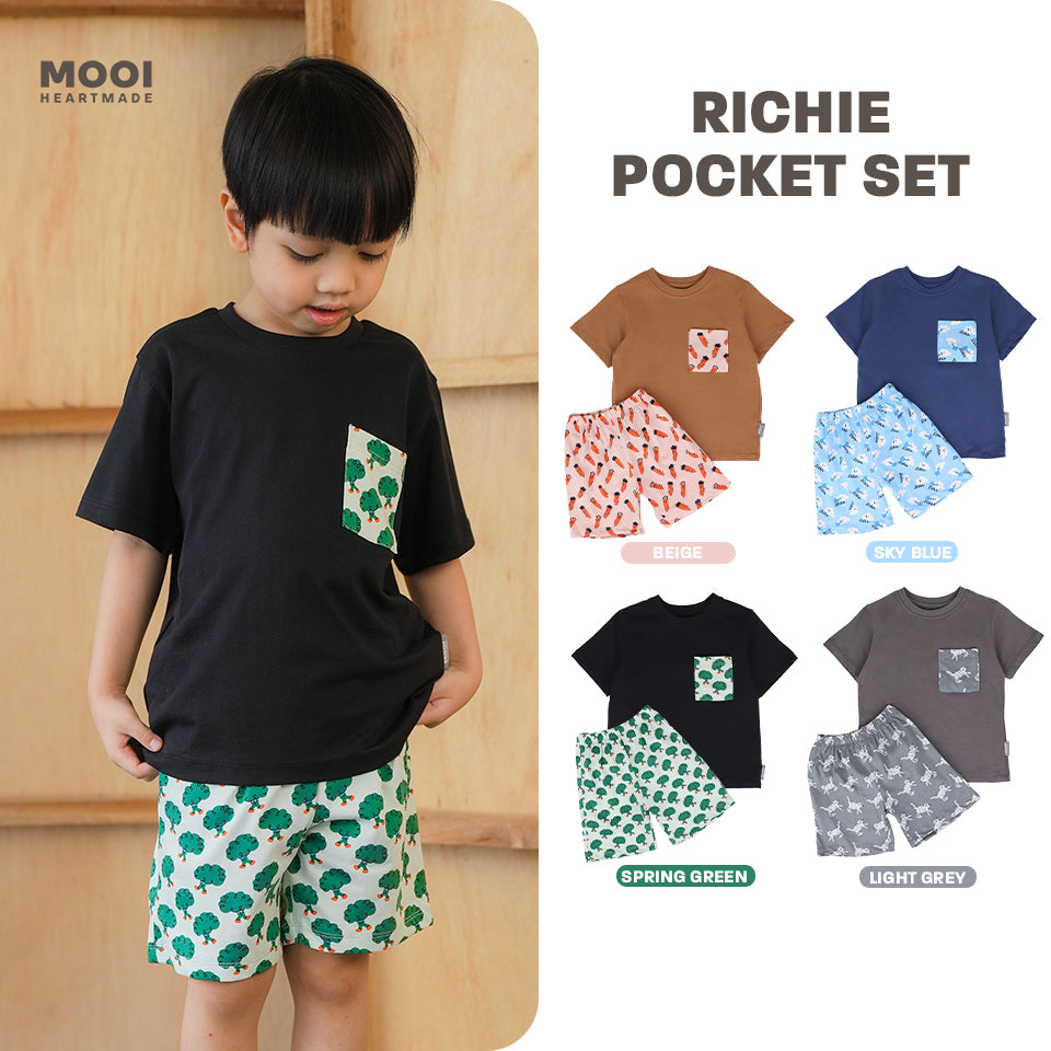 Mooi Setelan Anak Kaos Anak Tshirt Richie Set